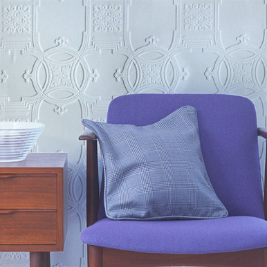 Обои под покраску Anaglypta Luxury Early Victorian RD01600 фото в интерьере